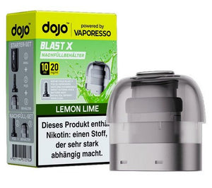 5x Dojo Blast X 10ml Pod - 20mg/ml Nikotingehalt + 5x Leerpod - McVapes