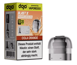 5x Dojo Blast X 10ml Pod - 20mg/ml Nikotingehalt + 5x Leerpod - McVapes