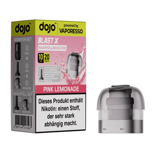 5x Dojo Blast X 10ml Pod - 20mg/ml Nikotingehalt + 5x Leerpod - McVapes