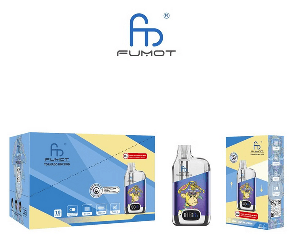 5x Fumot Tornado Box Pod Kit - McVapes