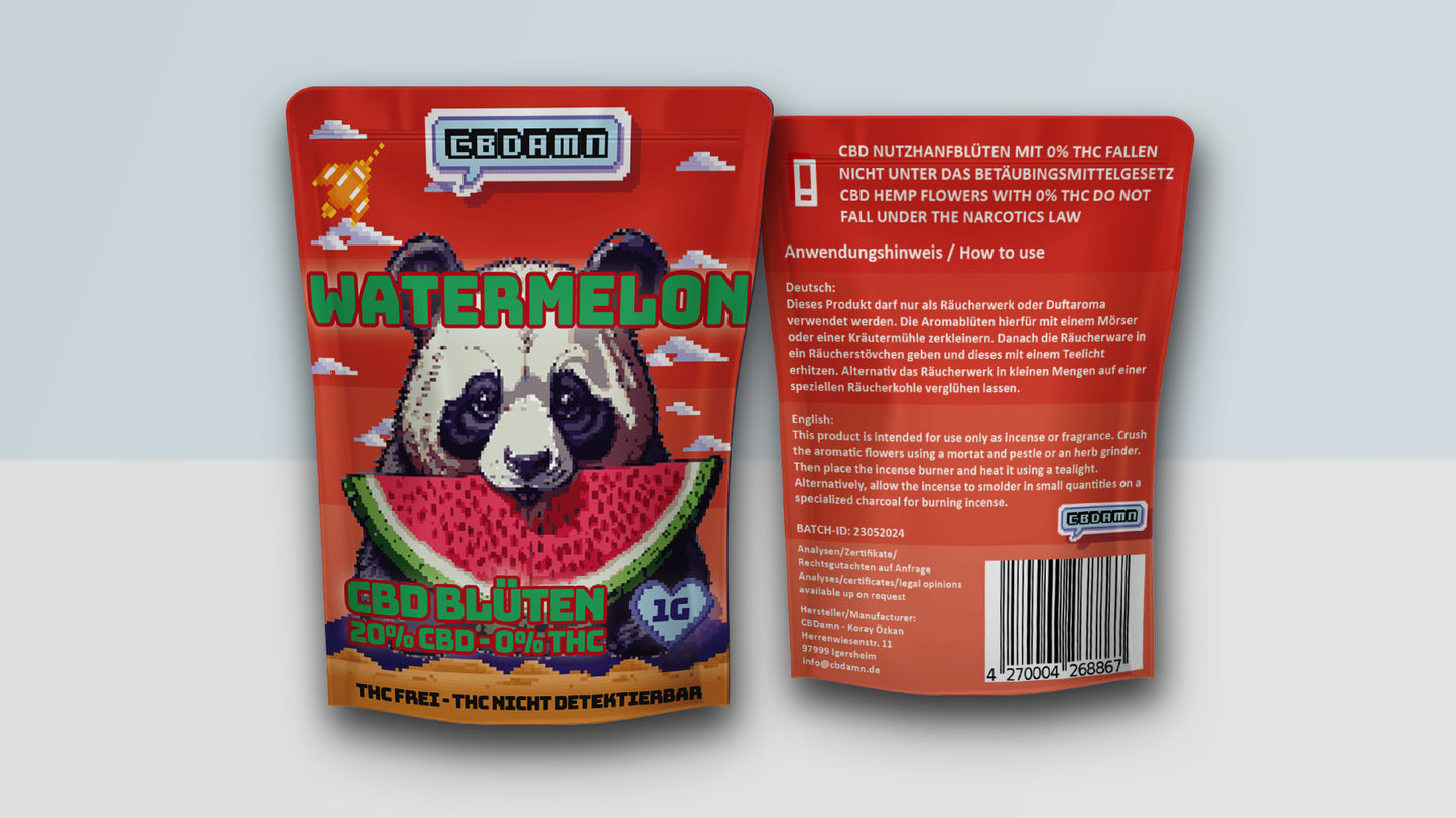 CBDamn - CBD Blüten Set - 1 g Tüte - 10 Stück