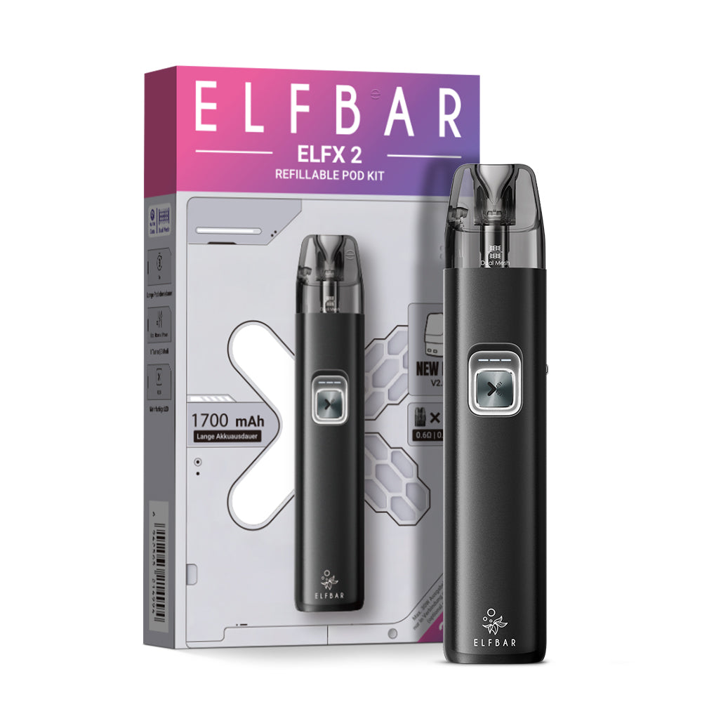 10x Elfbar ELFX 2 Pod Kit - 1700 mAh