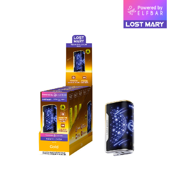 5x Lost Mary Nera 15K Akkuträger