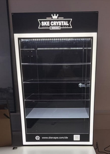 SKE Crystal Display Aufsteller mit LED Funktion