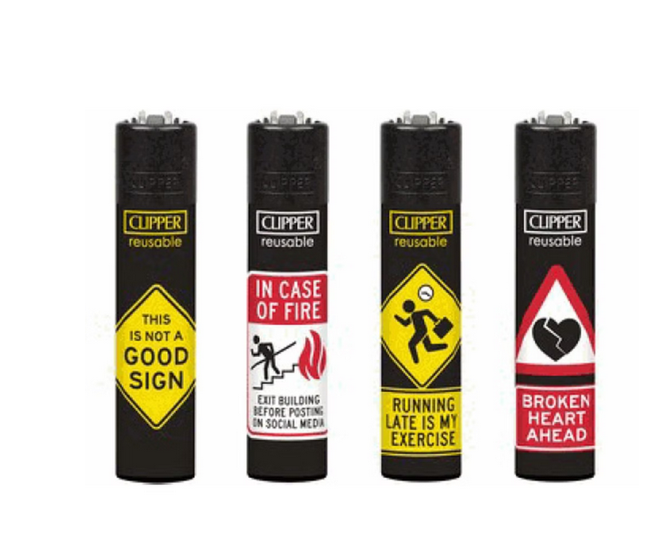 48x Clipper Reibrad Warnungen nachfüllbar