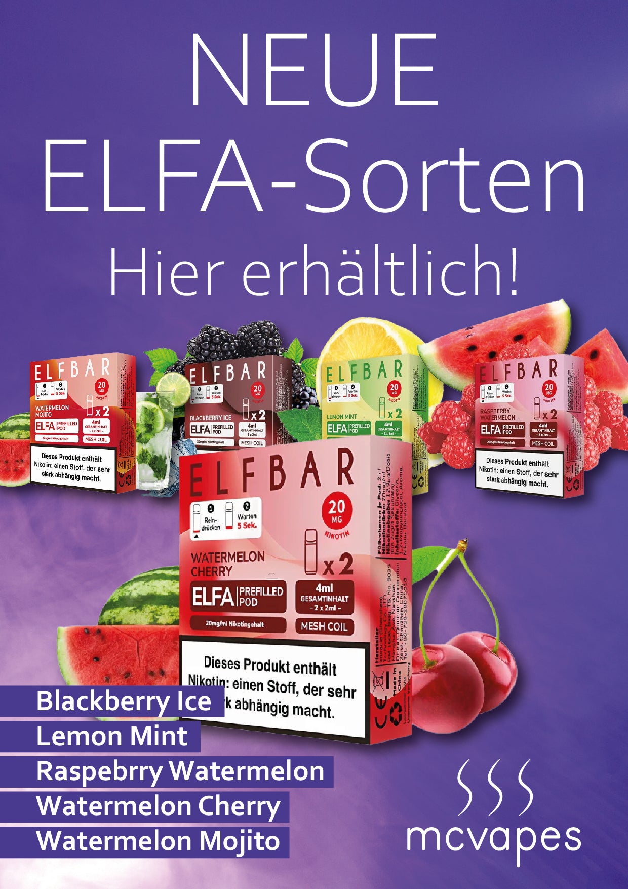 Gratis A4-Motiv inkl. Theken-Aufsteller