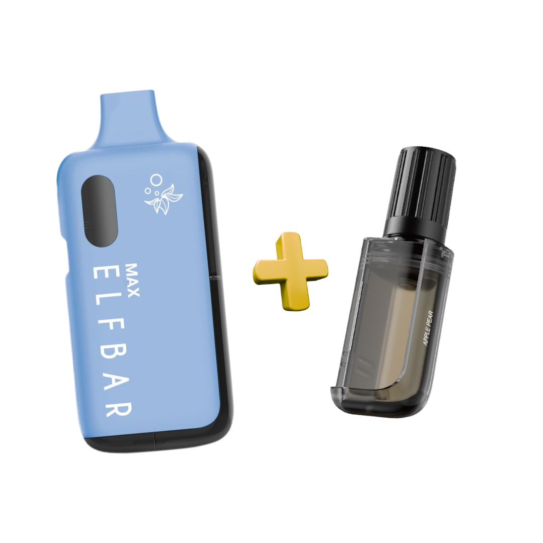 10x ELFBAR MAX Pod Set - Basisgert + Pod | B2B McVapes 10x ELFBAR MAX Pod Set - Basisgert + Pod | B2B McVapes