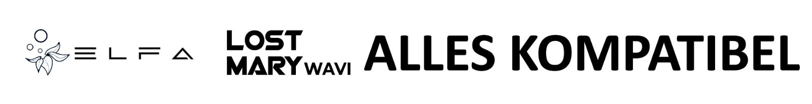 ELFA / Lost Mary Wavi - ALLES KOMPATIBEL Sticker