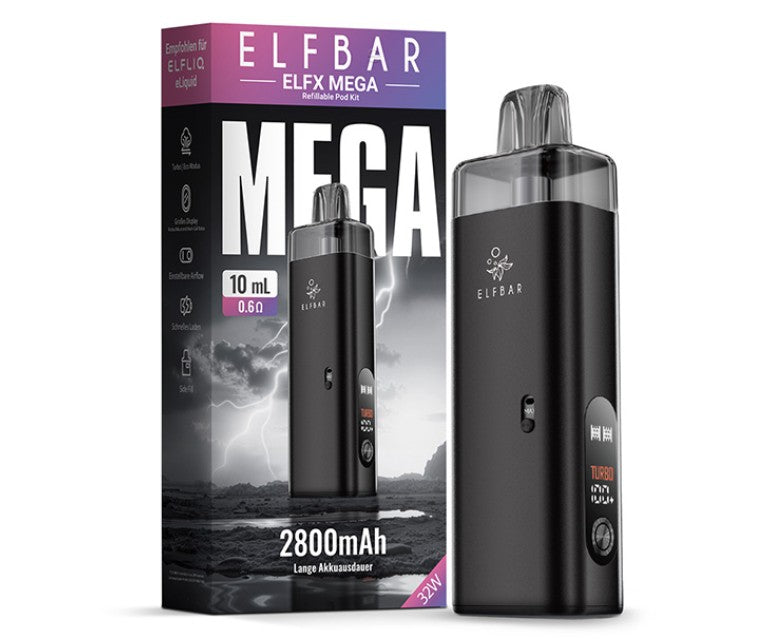 10x Elfbar ELFX Mega Pod Kit - 2800 mAh