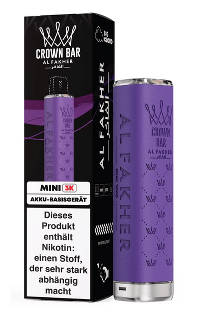 Al Fakher Mini 3k Akkuträger / 10 Stück - McVapes
