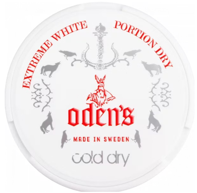10x Odens Cold Dry - Extremely White Portion Dry