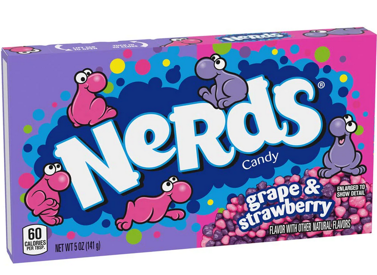 24x Nerds Grape & Strawberry 141g