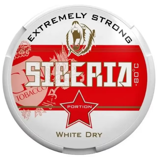 10x SIBERIA Red - Extremely Strong White Dry