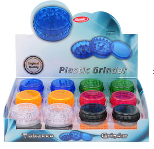 Atomic - Kunststoff Grinder 48mm / 12 Stück - McVapes