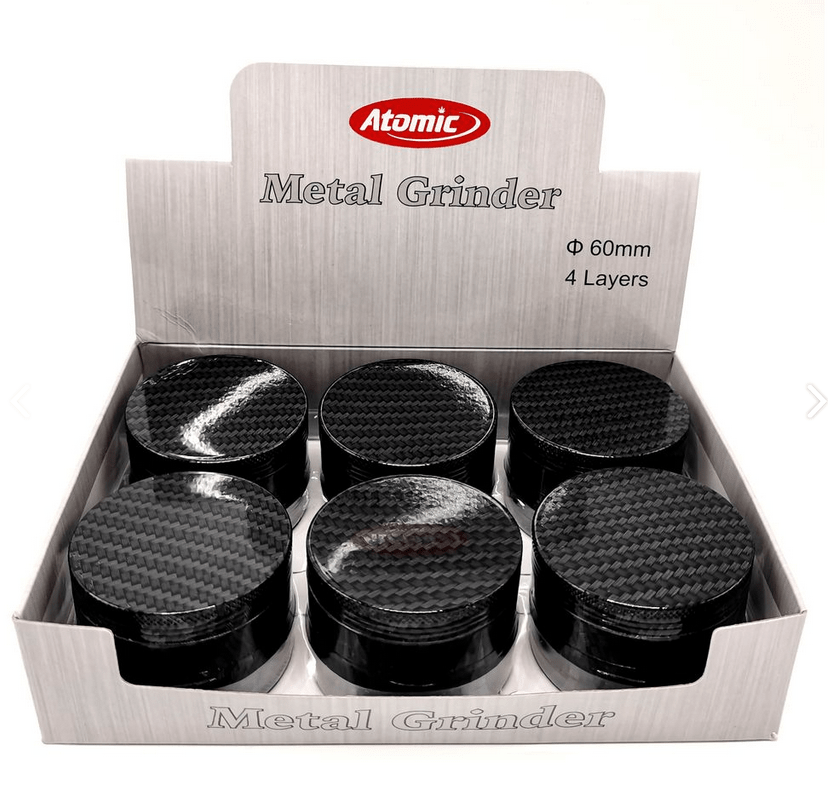 Atomic - Metall Grinder 62mm / 6 Stück - McVapes