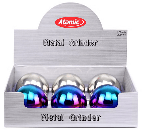 Atomic - Metall Grinder Kugel / 6 Stück - McVapes