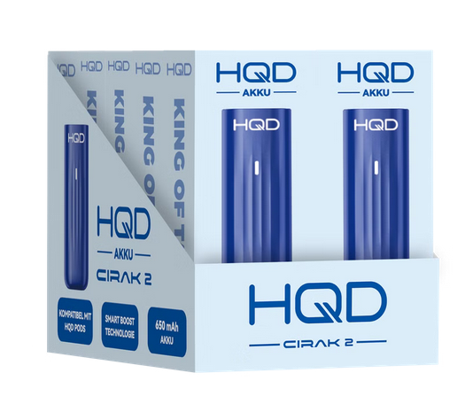HQD CIRAK 2 Basisgerät - Pod Kit 650 mAh / 10 Stück