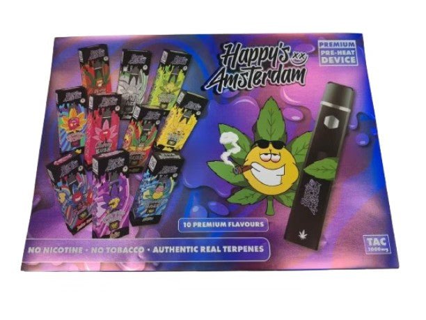 DINA3 Poster - Happys Amsterdam 3 - McVapes