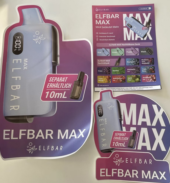 Elfbar Max Merchandise-Paket