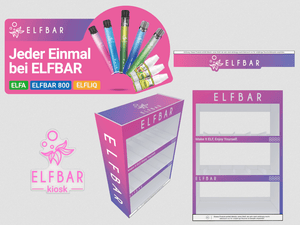 Elfbar Marketing Paket Premium LED KIOSK - McVapes