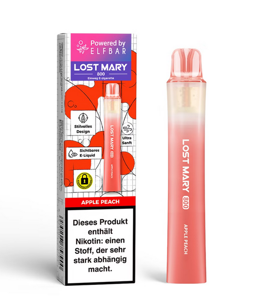 10x Lost Mary 800 Nikotin Einweg E-Zigarette