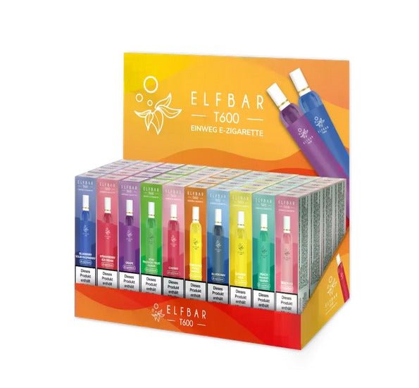 ELFBAR T600 Leer-Display (für 40 Vapes) - McVapes