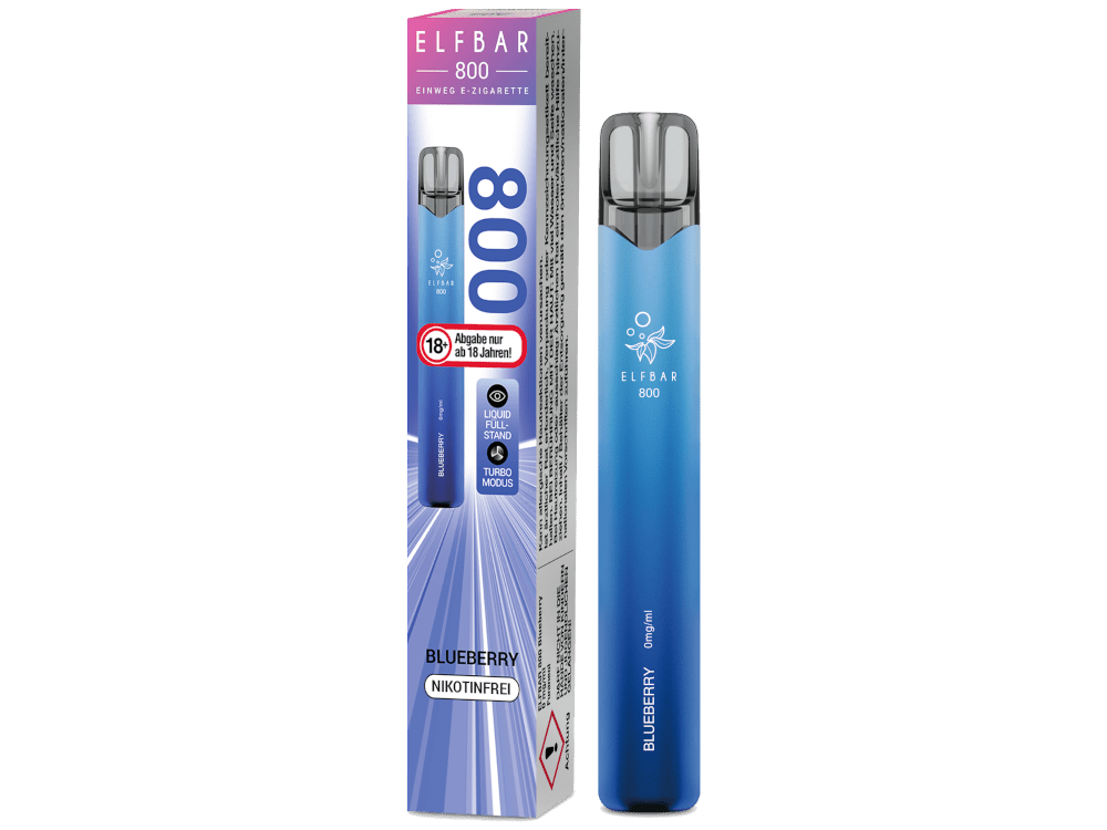 Elfbar800 - 0% Nikotin / 10 Stück - McVapes