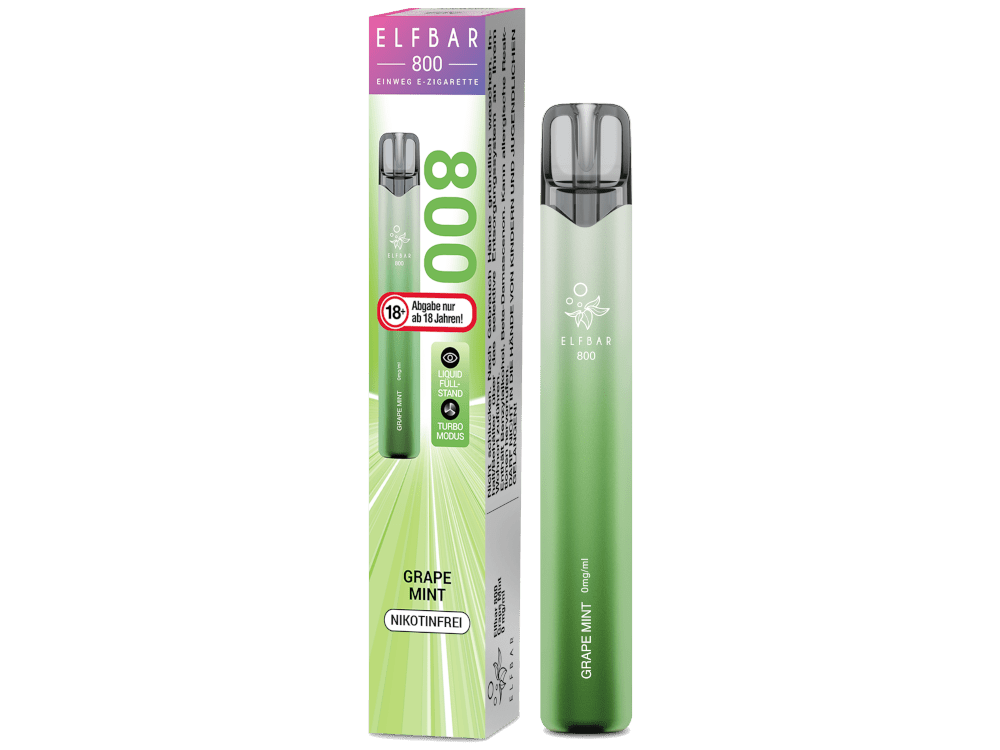 Elfbar800 - 0% Nikotin / 10 Stück - McVapes