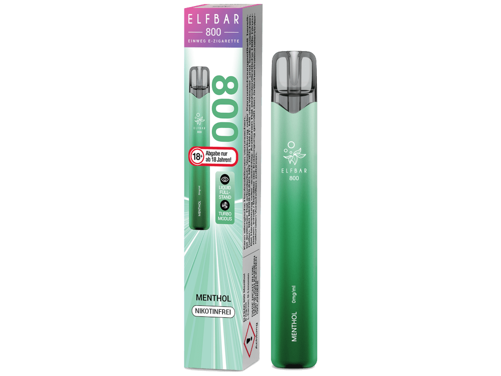 Elfbar800 - 0% Nikotin / 10 Stück - McVapes