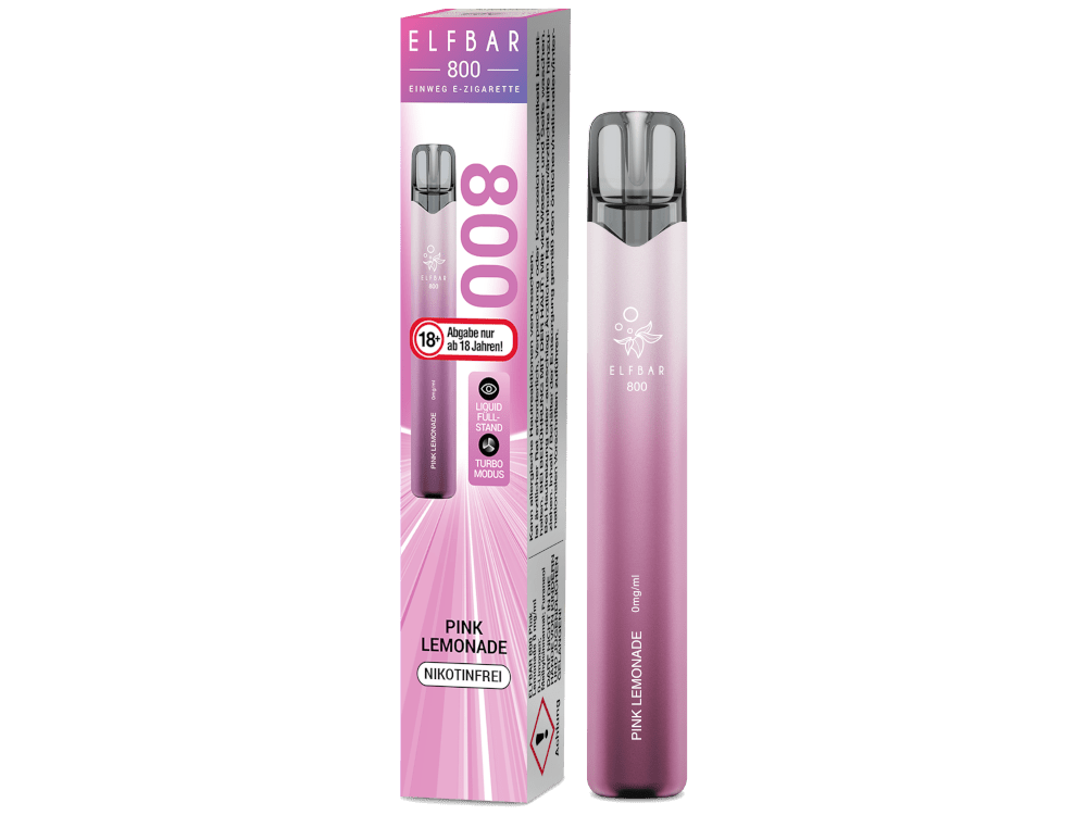 Elfbar800 - 0% Nikotin / 10 Stück - McVapes