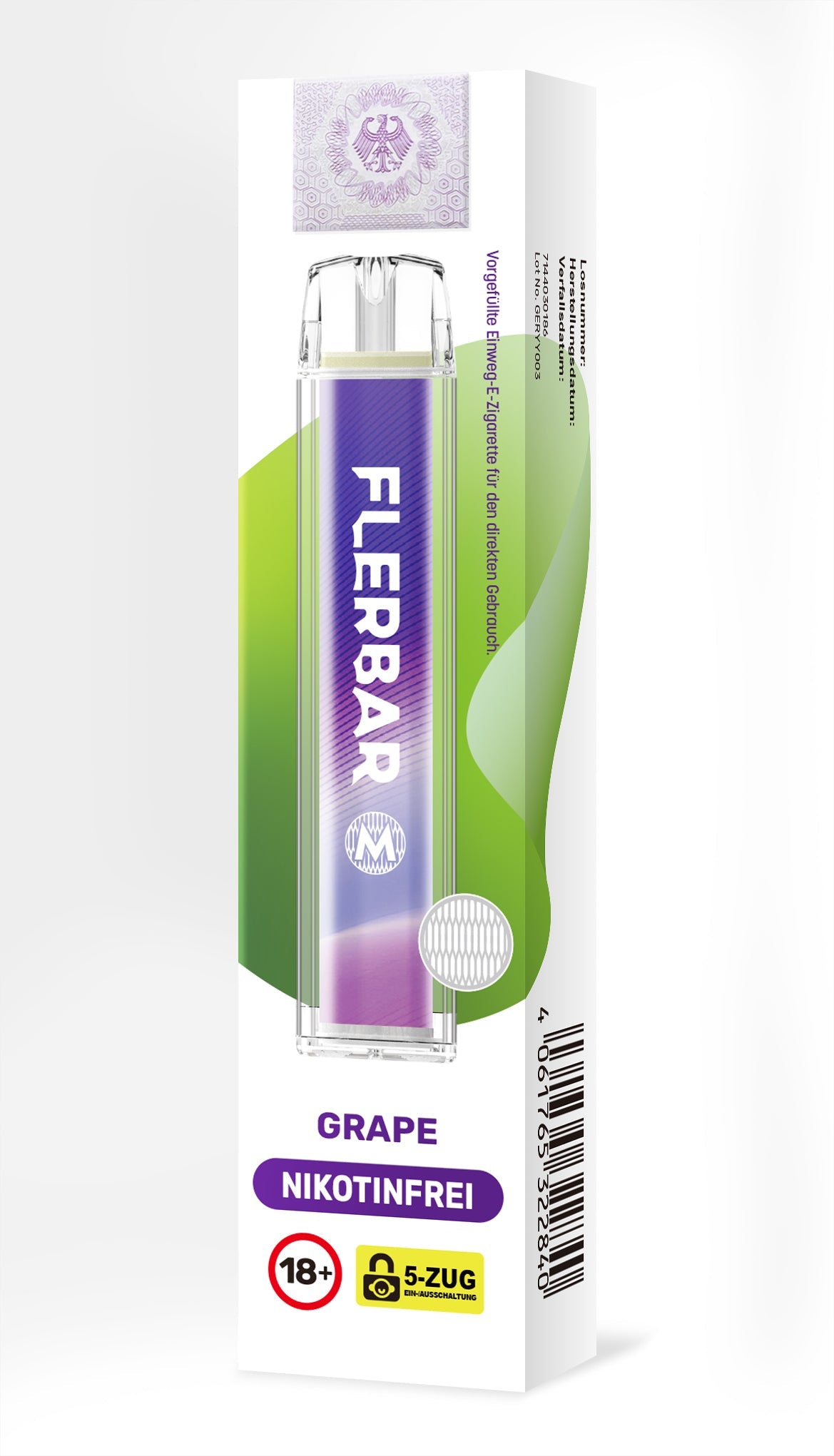 Flerbar M - 0% Nikotin / 10 Stück - McVapes