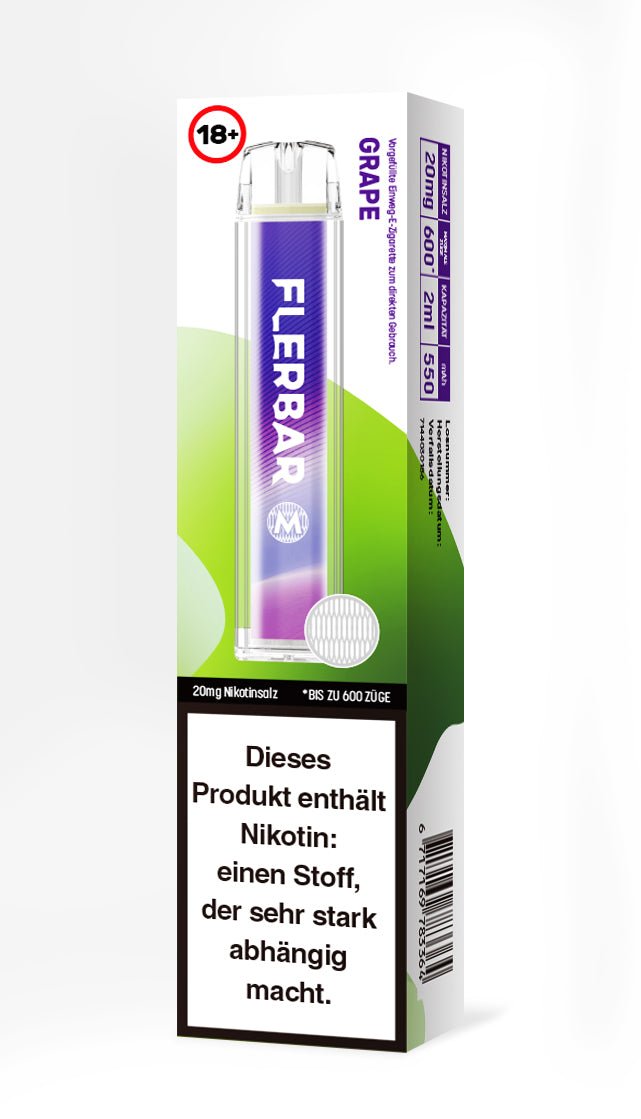 Flerbar M - 2% Nikotin / 10 Stück - McVapes