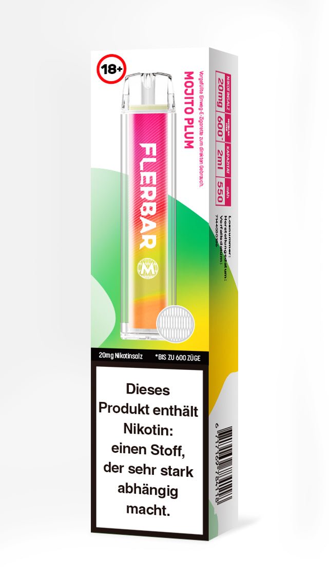 Flerbar M - 2% Nikotin / 10 Stück - McVapes
