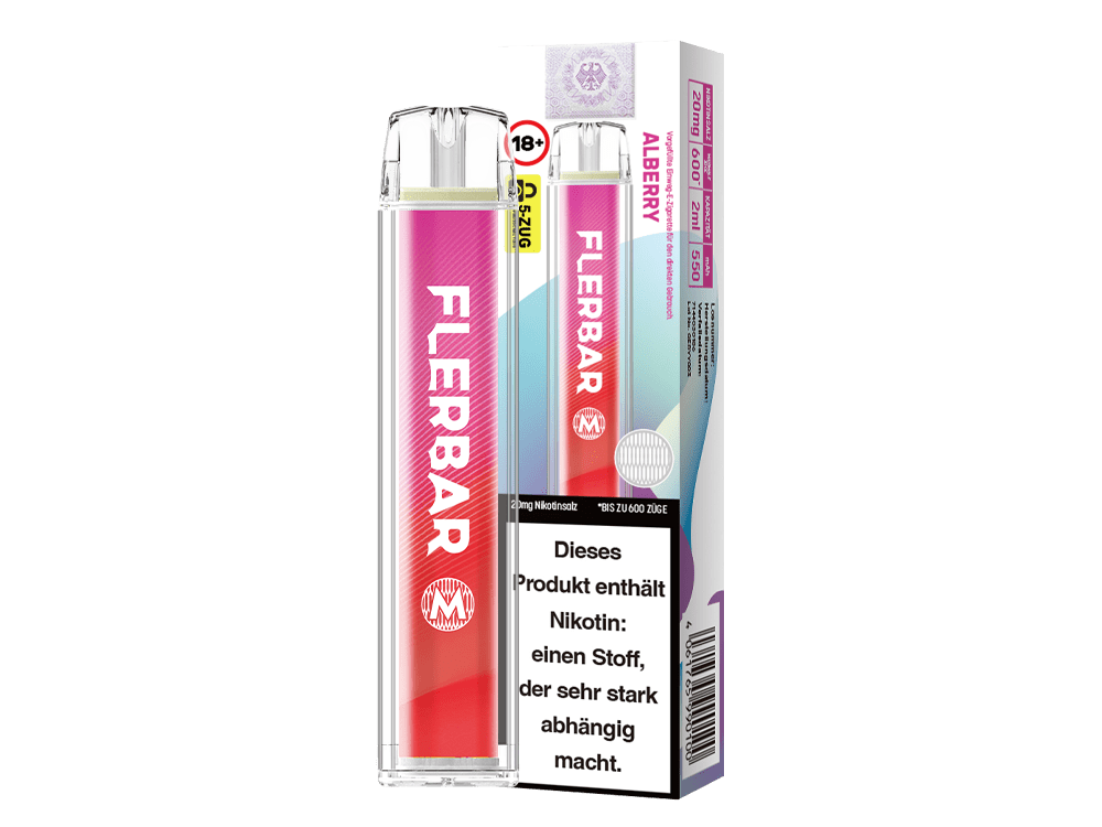 Flerbar M - 2% Nikotin / 10 Stück - McVapes