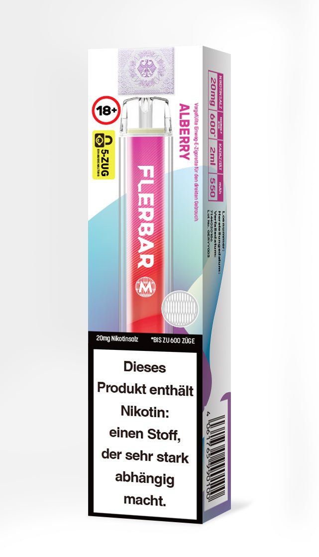 Flerbar M - 2% Nikotin / 10 Stück - McVapes