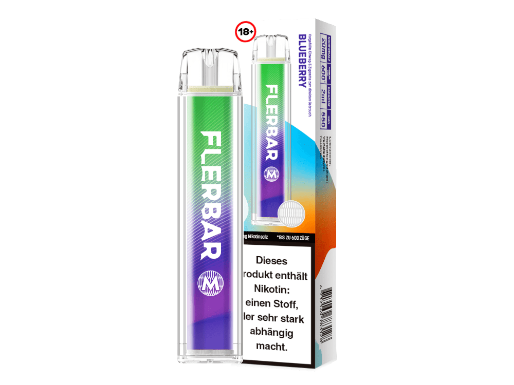 Flerbar M - 2% Nikotin / 10 Stück - McVapes