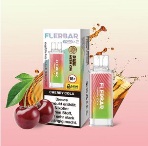 Flerbar Pods (2 Stück pro Packung) - Mehrweg Pod System - 10 Packungen - McVapes