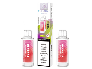 Flerbar Pods (2 Stück pro Packung) - Mehrweg Pod System - 10 Packungen - McVapes