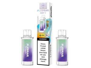 Flerbar Pods (2 Stück pro Packung) - Mehrweg Pod System - 10 Packungen - McVapes