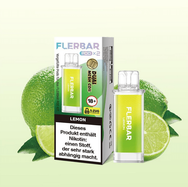 Flerbar Pods (2 Stück pro Packung) - Mehrweg Pod System - 10 Packungen - McVapes