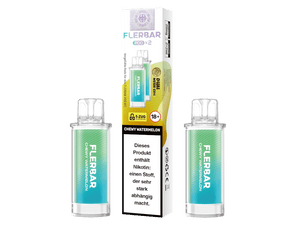 Flerbar Pods (2 Stück pro Packung) - Mehrweg Pod System - 10 Packungen - McVapes