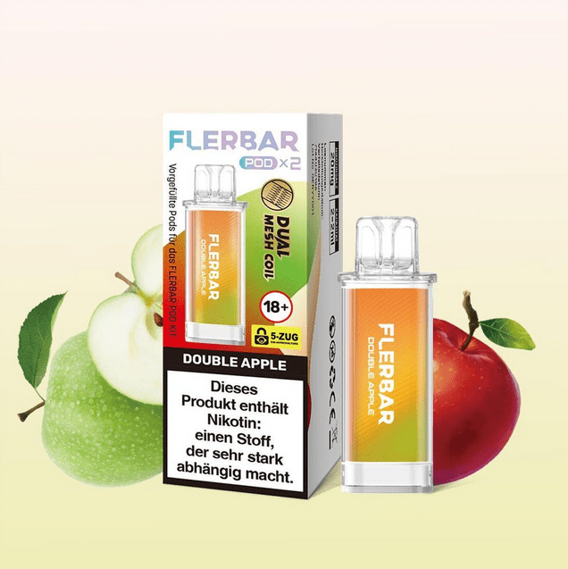 Flerbar Pods (2 Stück pro Packung) - Mehrweg Pod System - 10 Packungen - McVapes