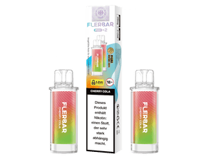 Flerbar Pods (2 Stück pro Packung) - Mehrweg Pod System - 10 Packungen - McVapes