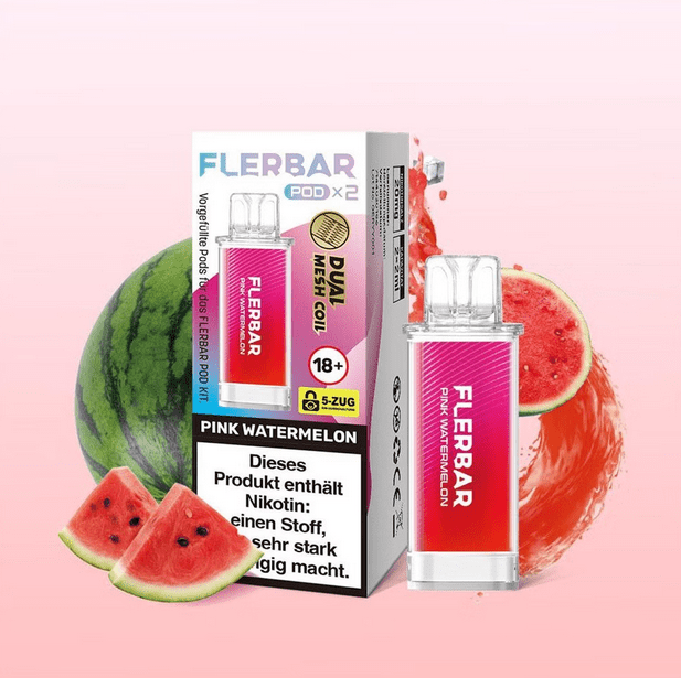 Flerbar Pods (2 Stück pro Packung) - Mehrweg Pod System - 10 Packungen - McVapes
