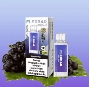 Flerbar Pods (2 Stück pro Packung) - Mehrweg Pod System - 10 Packungen - McVapes