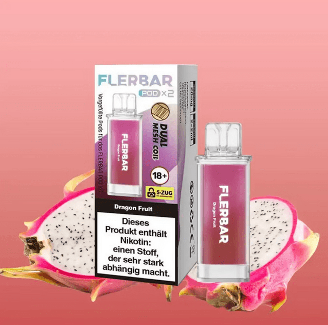 Flerbar Pods (2 Stück pro Packung) - Mehrweg Pod System - 10 Packungen - McVapes