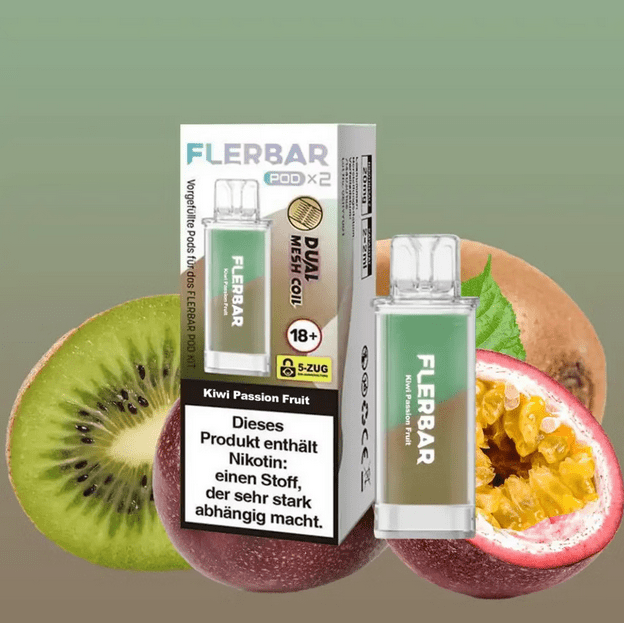 Flerbar Pods (2 Stück pro Packung) - Mehrweg Pod System - 10 Packungen - McVapes