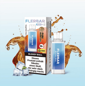 Flerbar Pods (2 Stück pro Packung) - Mehrweg Pod System - 10 Packungen - McVapes