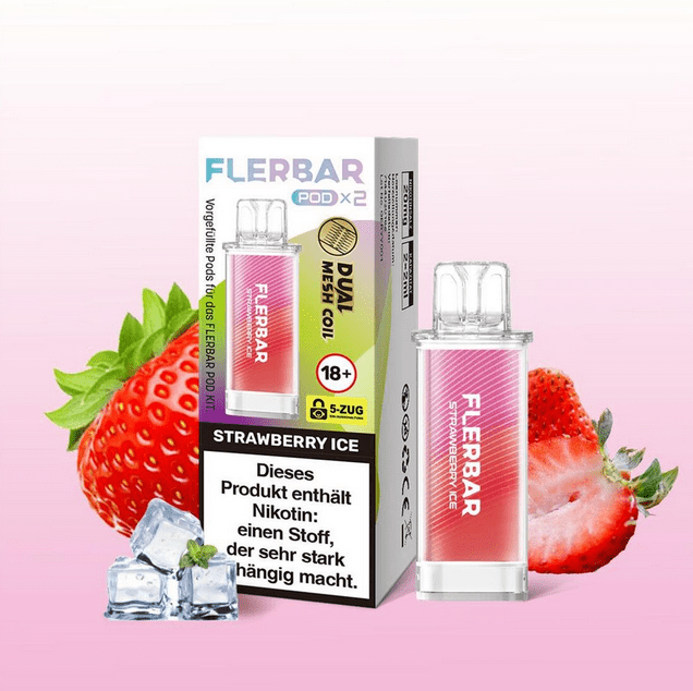 Flerbar Pods (2 Stück pro Packung) - Mehrweg Pod System - 10 Packungen - McVapes