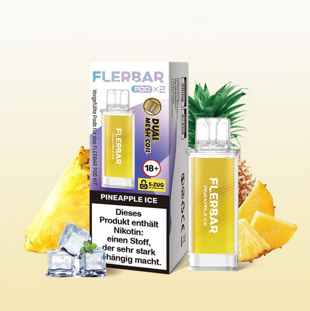 Flerbar Pods (2 Stück pro Packung) - Mehrweg Pod System - 10 Packungen - McVapes